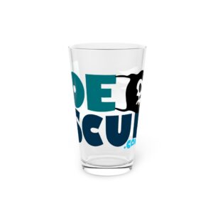 JoeScuba Pint Glass, 16oz