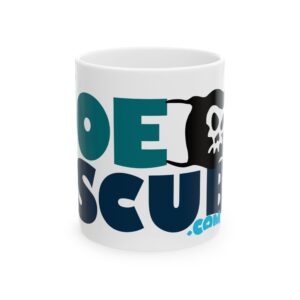 JoeScuba Ceramic Mug, (11oz, 15oz)