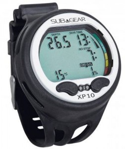 SubGear XP10 Wrist Mount Dive Computer