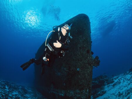 C-53 Wreck Diving in Cozumel