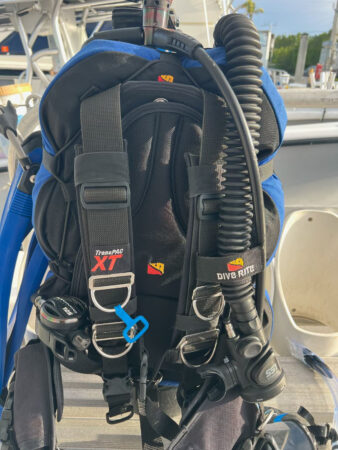 Dive Rite TransPac Ready to Dive