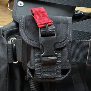 Dive Rite 12 lb QR Weight Pocket Set on OMS SideStream Sidemount Diving System