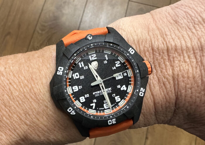 Protek Series 1000 Carbon On Wrist