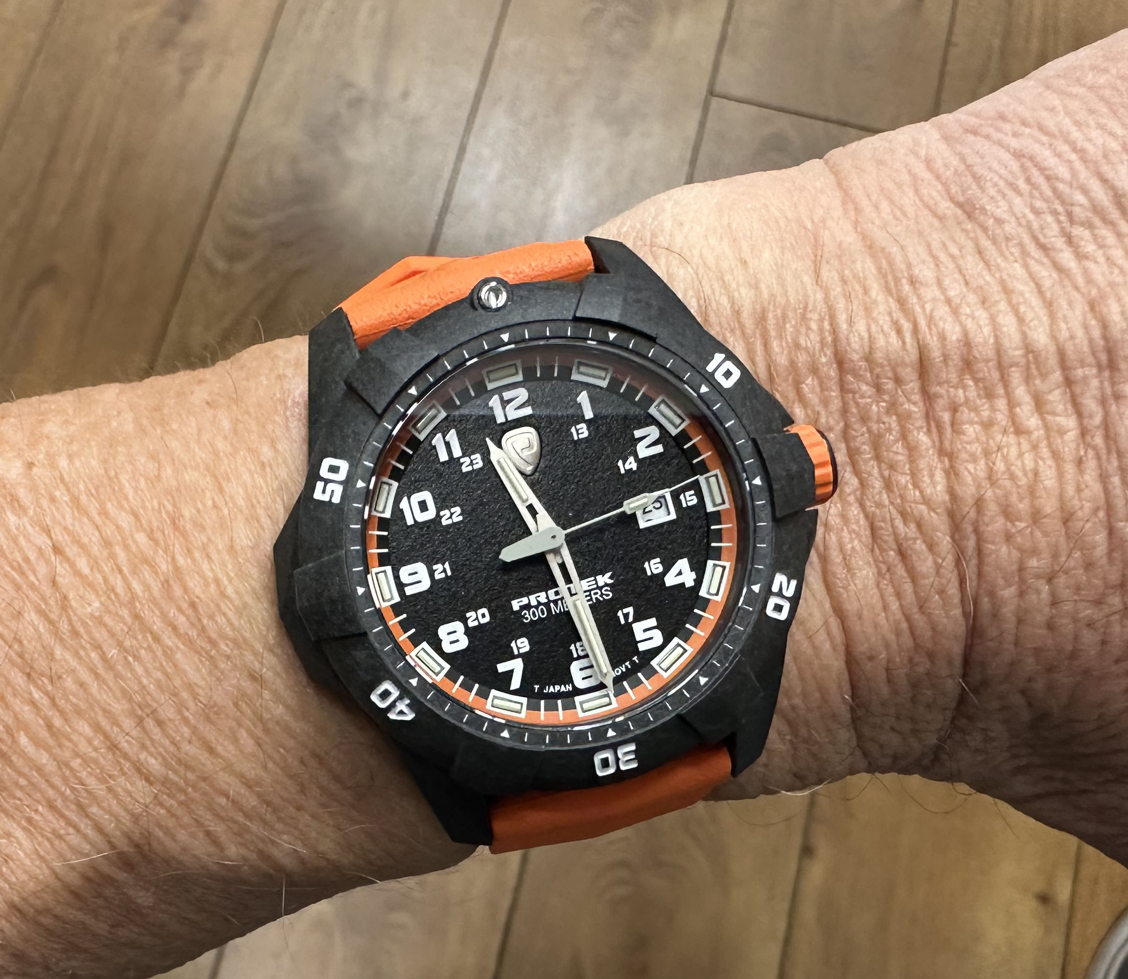 Protek Series 1000 Carbon On Wrist