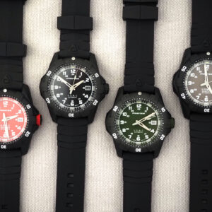 USMC Protek Dive Watch Series 1010 Carbon. Group of Dive Watches.