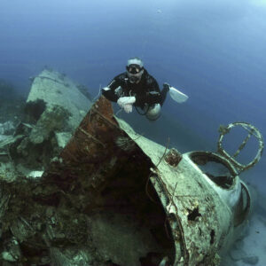Sidemount diving in Truk Lagoon with Shearwater Petrel 2 dive computers.